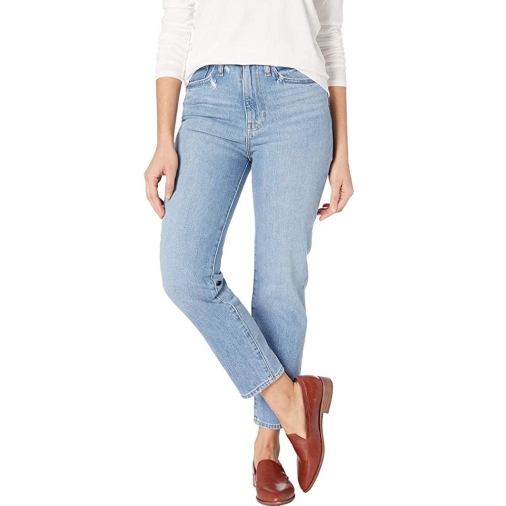 Madewell - The Mom Jean in Melva Wash